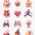 Birthdays & Anniversaries - Sticker Sheet v9
